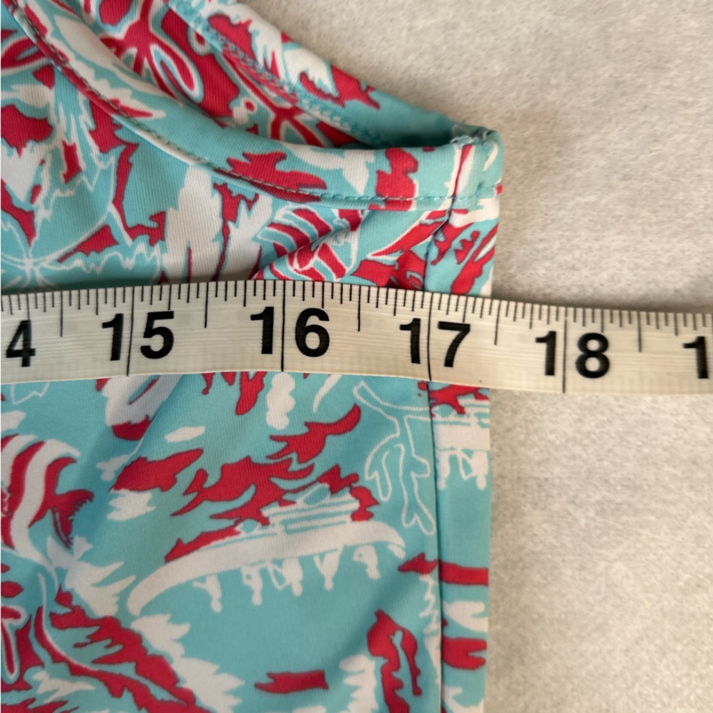 Columbia Women's Dress Sz Large Multicolor Sleeveless Omni-Freeze UPF 50 PFG - Picture 8 of 9